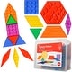 preview thumbnail 5 of 7, edxeducation Translucent Sensory Pattern Blocks