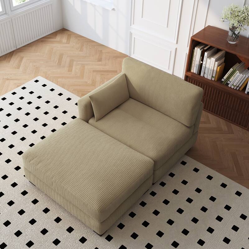 Modern Chaise Lounge Modular Sectional Sofa
