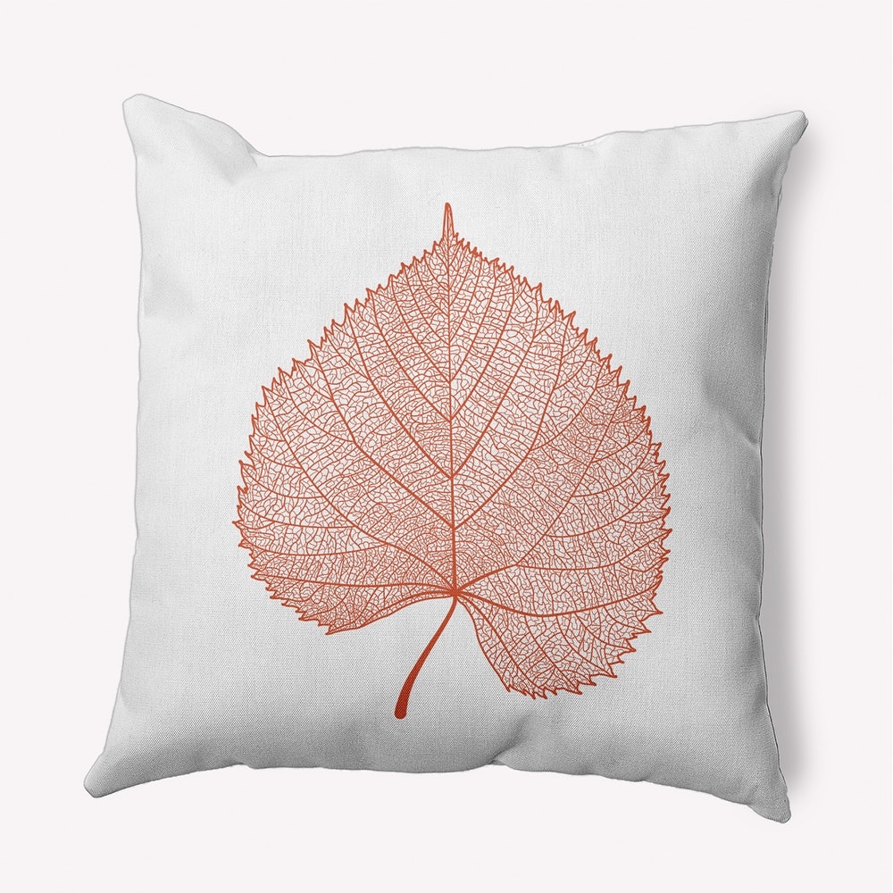 Leaf Study Accent Pillow