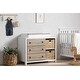 preview thumbnail 4 of 11, South Shore Cotton Candy Changing table - 1'8" x 3'10" x 3'2"