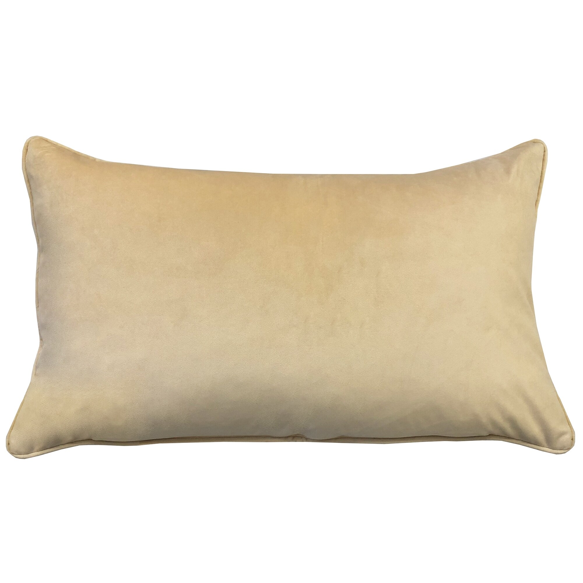 Small Taupe Lumbar Pillow - PCH13-A - STONE FEATHER ROAD