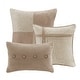 preview thumbnail 37 of 56, Madison Park Westbrook 7 Piece Faux Suede Comforter Set