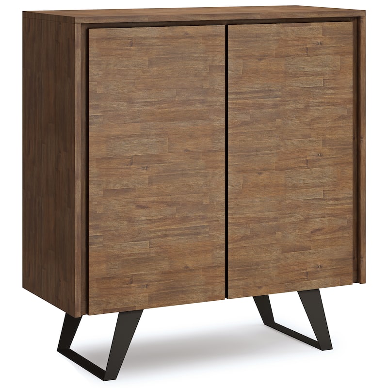WYNDENHALL Mitchell 39 inch Storage Cabinet (Set of 2) - 39"W x 17" D x 42"H