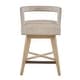 preview thumbnail 3 of 9, Madison Park Glenwood 180 degree Swivel Counter Stool Auto-Return