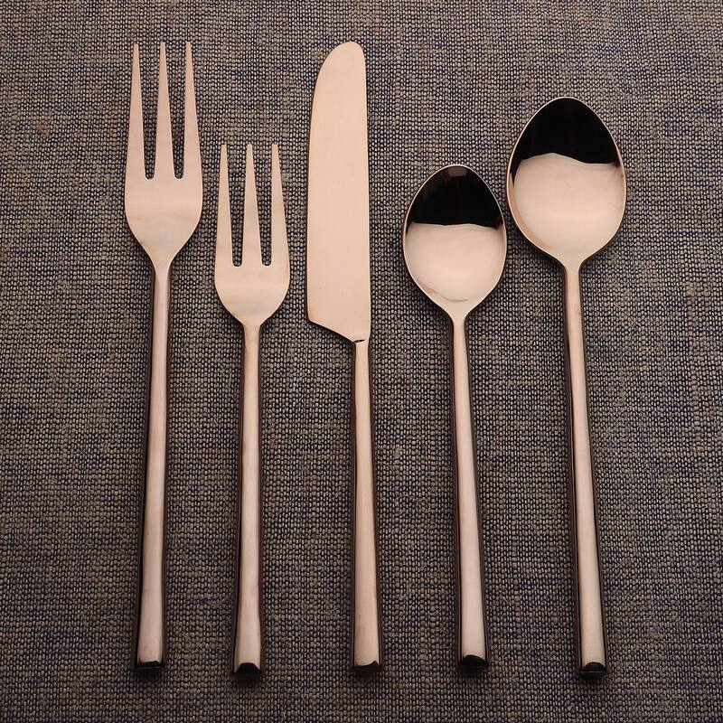 Sundance Bronze PVD Flatware, 5-Pc. Place Setting