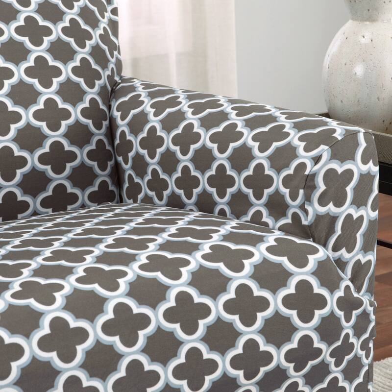 Premium Stretch Printed Loveseat Slipcover - Love Seat
