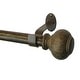 preview thumbnail 4 of 10, Rhinebeck Rustic Faux Wood 1" Window Drapery Single Curtain Rod