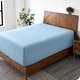 preview thumbnail 3 of 3, Bare Home Ultra-Soft Microfiber 22 Inch Extra Deep Pocket Fitted Sheet