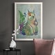 preview thumbnail 44 of 43, Fantastic Florals Squirrel-Premium Framed Canvas - Ready to Hang
