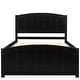preview thumbnail 6 of 16, Durable Wood Platform Bed Perfect Blend of Support - 79.5"L X 41.7"W X 35.4"H