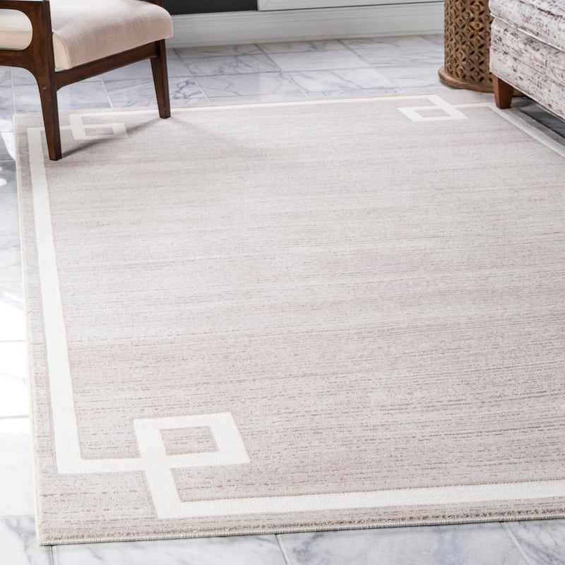 Contemporary Richye Collection Area Rug - Beige - 2'x3'1"