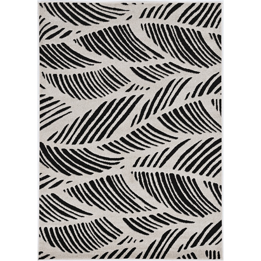 Ophenia Tropical Leaves Indoor/ Outdoor Area Rug by Havenside Home