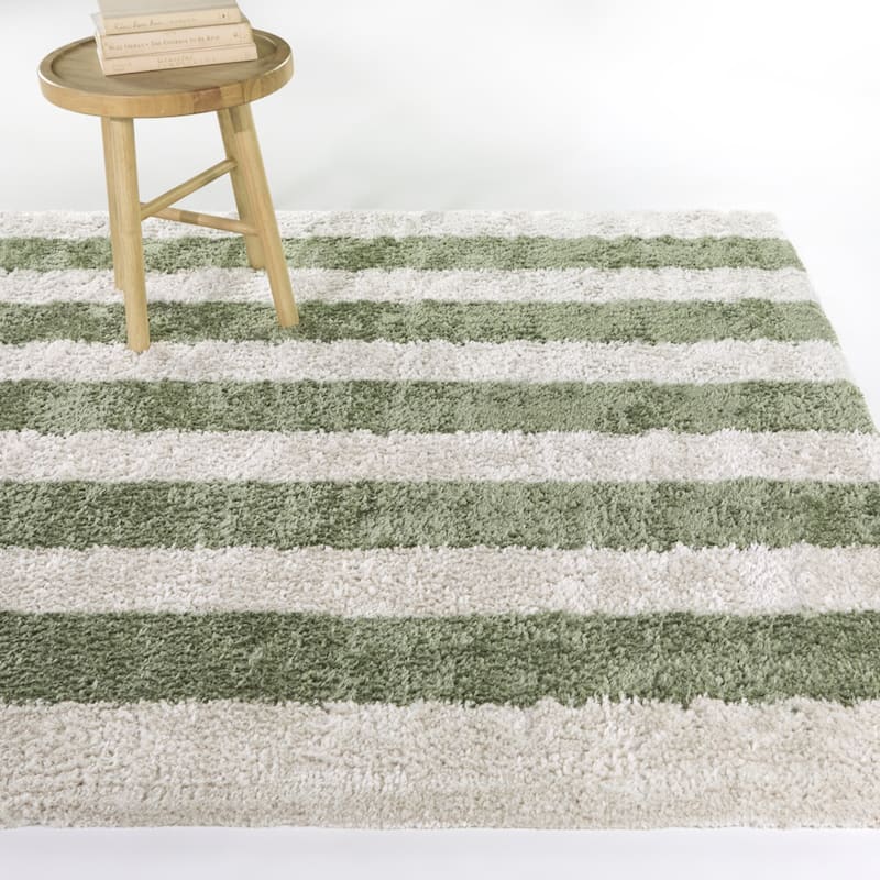 Edan Striped Recycled Area Rug