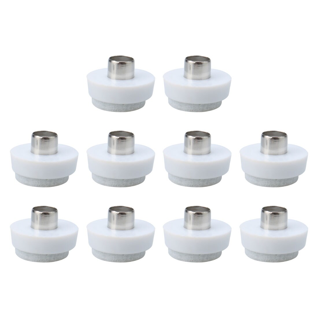 10pcs Nail On Felt Pads For Furniture Chair Leg 3 4 18mm Dia Felt Pads For Furniture Chair Leg 3