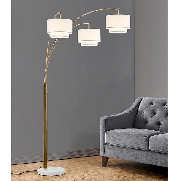 Swing arm floor lamp with 3 way switch discount