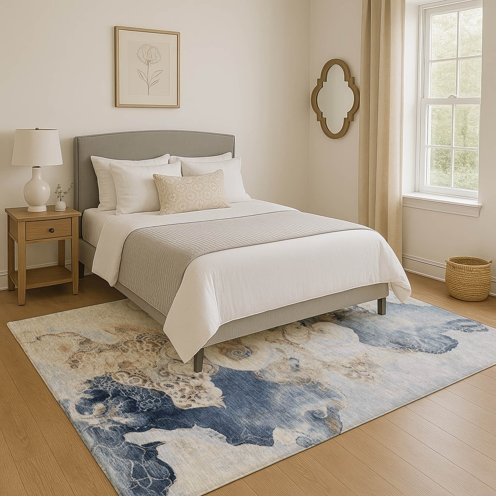 Premium Washable Super Soft Abstract Chic Mayfield Rug