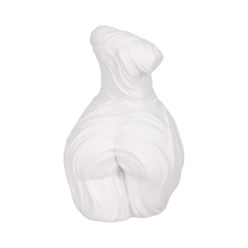 Abstract Female Torso Sculpture in Resin - Decorative Objects for Home Decor