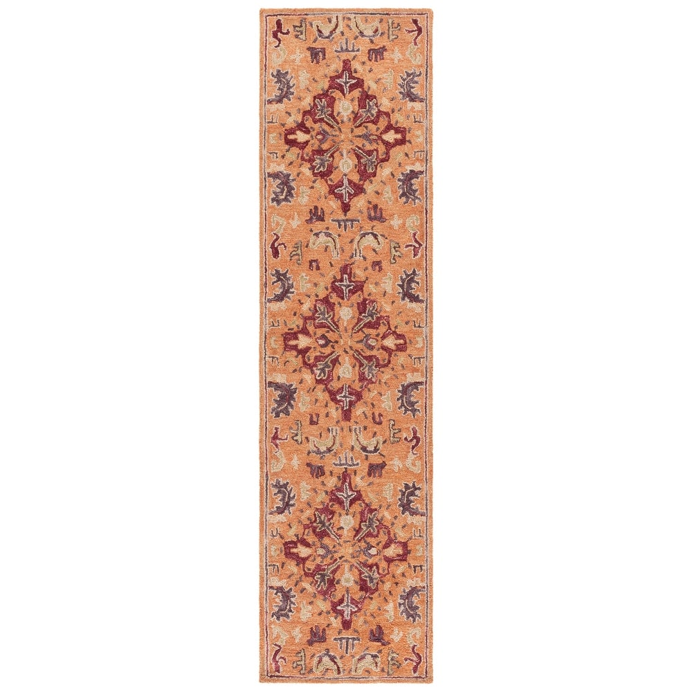 SAFAVIEH Handmade Aspen Mesude Boho Tribal Wool Rug