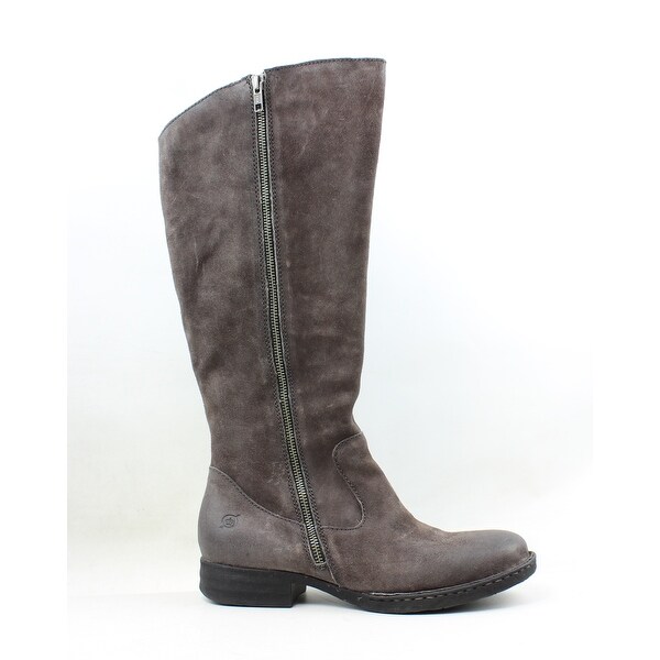 womens gray riding boots