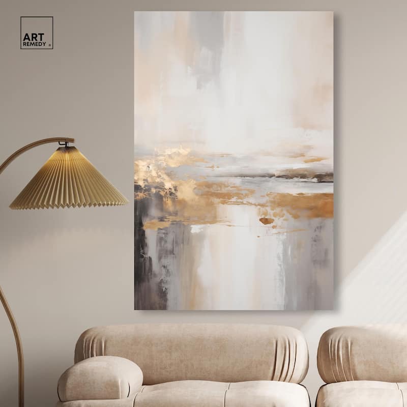 Gold Dust I Canvas by Art Remedy, Gallery Wrapped