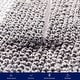 preview thumbnail 4 of 5, Subrtex Rugs Chenille Gradient Stripe Pattern Soft Plush Bath Rug Shower Water Absorbent Mat