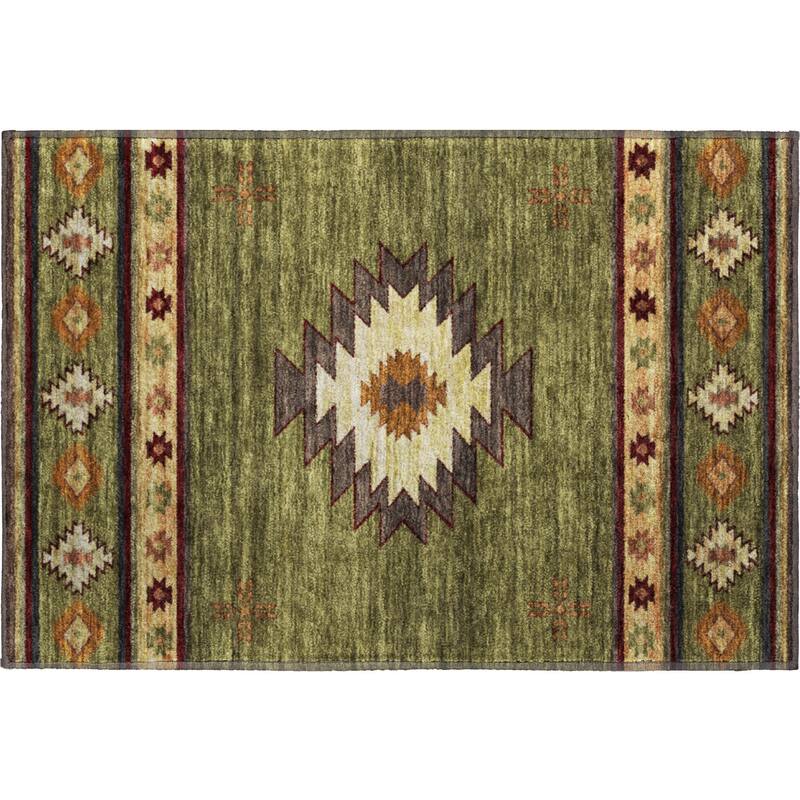 Premium Washable Super Soft Boho Tribal Mayfield Rug