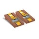 preview thumbnail 1 of 3, Averett Cougars Rosewood Cornhole Board Set