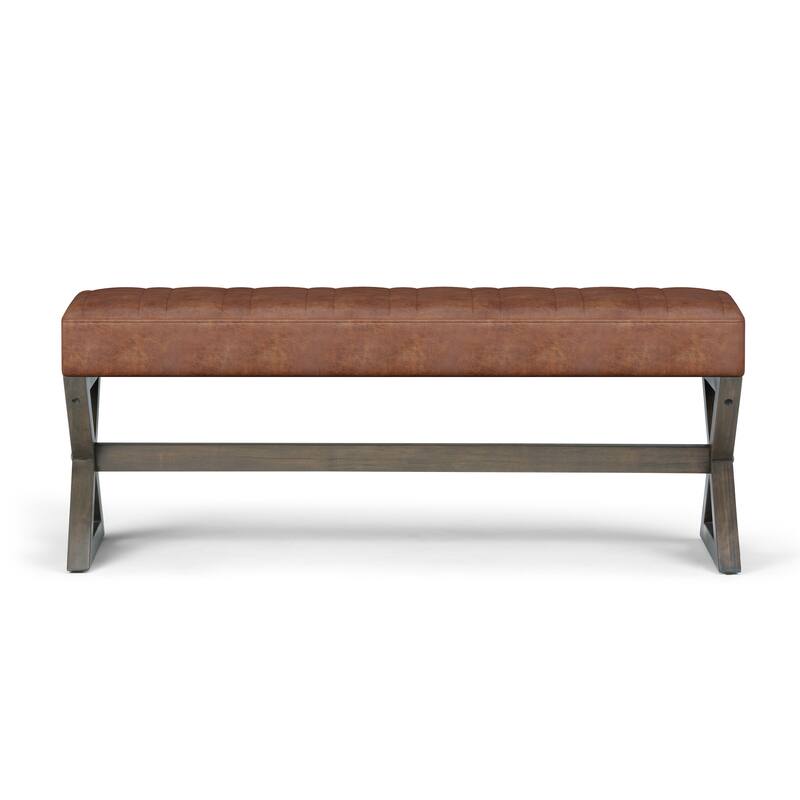 WYNDENHALL David 48 inch Wide Contemporary Rectangle Ottoman Bench