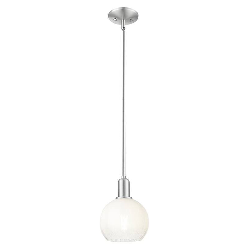 Innovations Lighting Downtown Urban - Brookhaven Globe - 1 Light 8" Stem Hung Mini Pendant