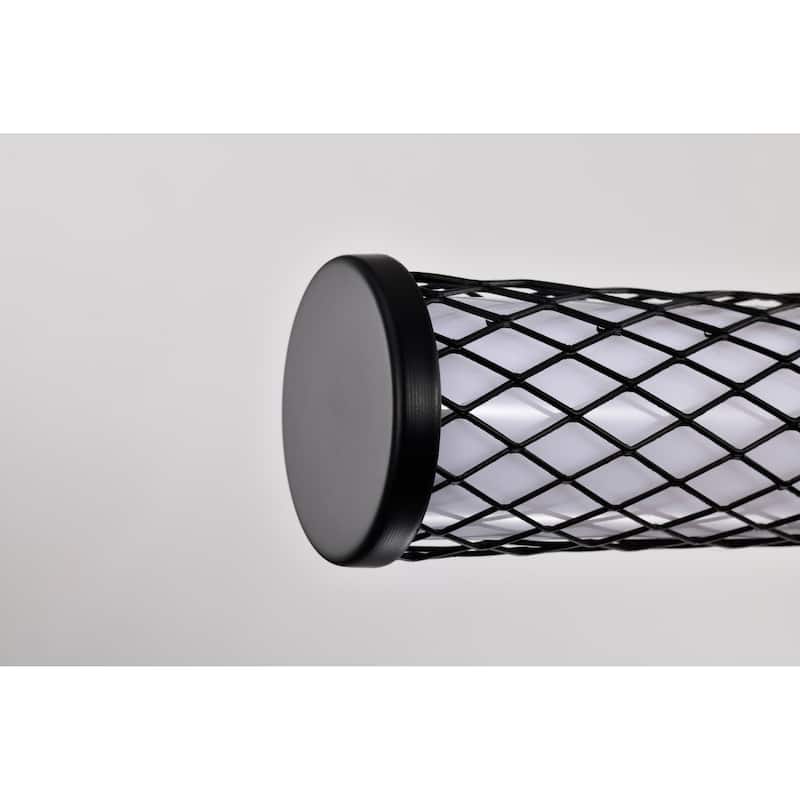 Kingsport 44 Inch LED Island Pendant Matte Black Acrylic Lens - Matte Black
