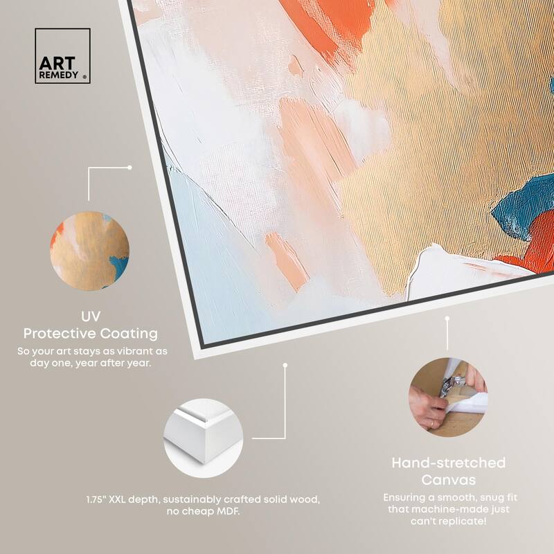 Bold and Bright I Canvas Set of 2 by Art Remedy