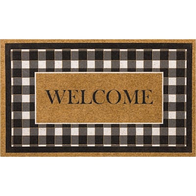 Mohawk Home Faux Coir Novelty Impressions Doormat
