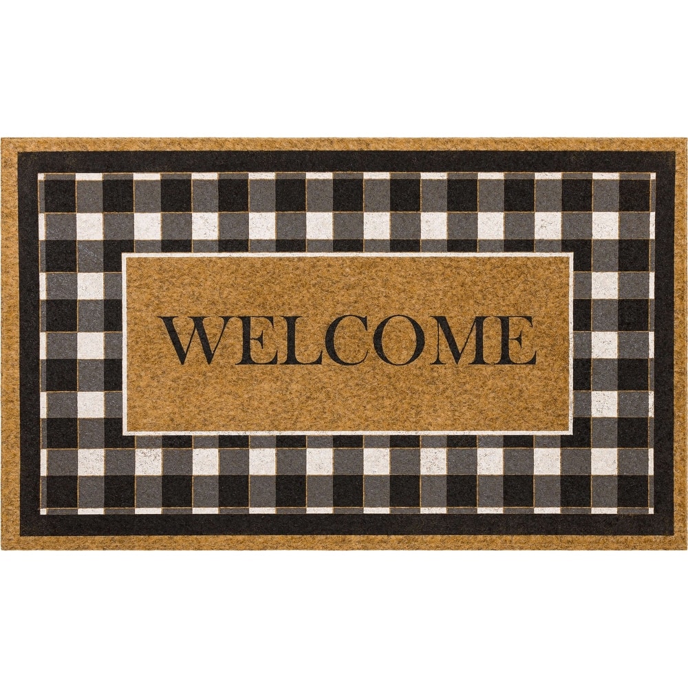 Mohawk Home Faux Coir Novelty Impressions Doormat