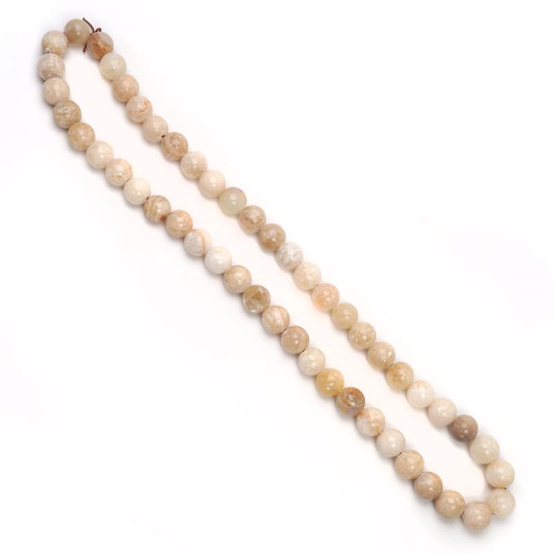 Artissance Large Natural Stone Indonesia Onyx Beads (Approx 29" Long, 1.25" Diameter)