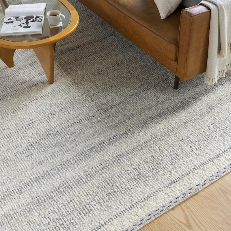 Artistic Weavers Arbana Cottage Solid Area Rug - 10' x 14' - Grey/Beige - Rectangle