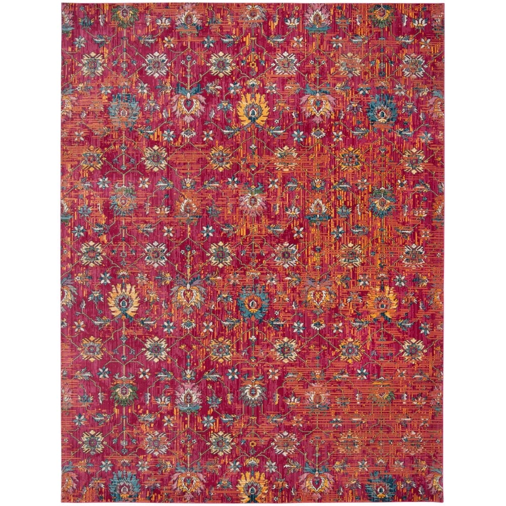 SAFAVIEH Merlot Stephania Boho Oriental Rug