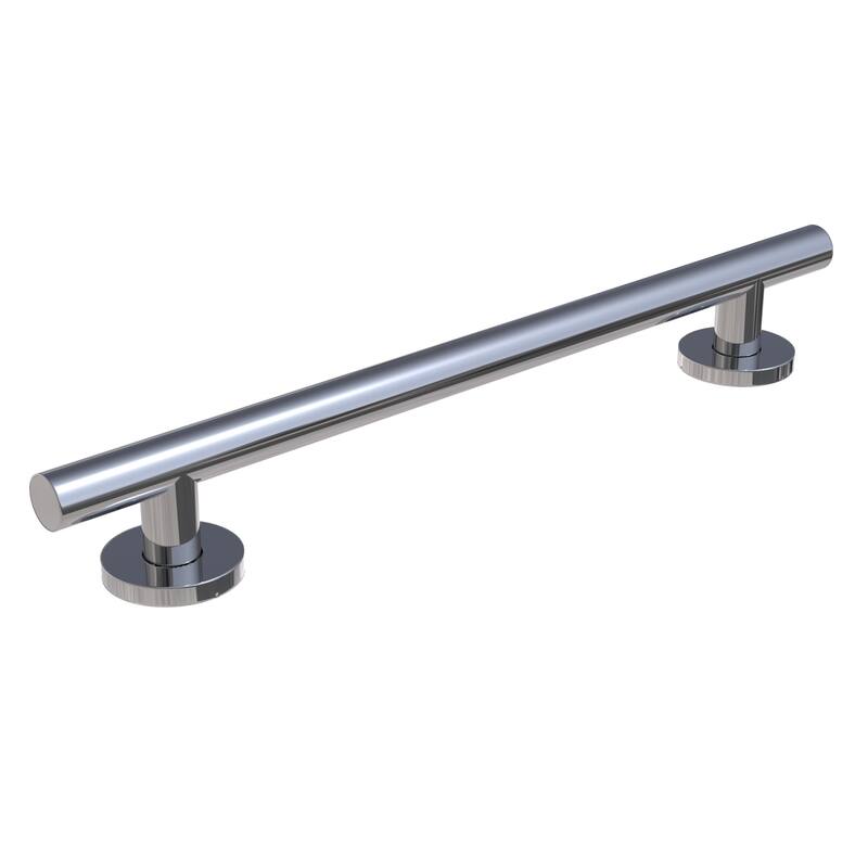 Keeney Infinity Designer Grab Bar 1.25 Dia x 36 in., Polished Chrome