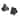 Plastic Straight Slide Potentiometer Flat Push Knob 4x1.6mm Set of 5