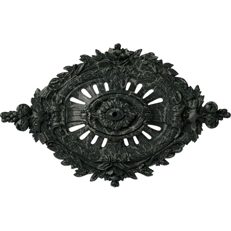 35 7/8"W x 22 1/2"H x 4 3/8"P Antonio Ceiling Medallion