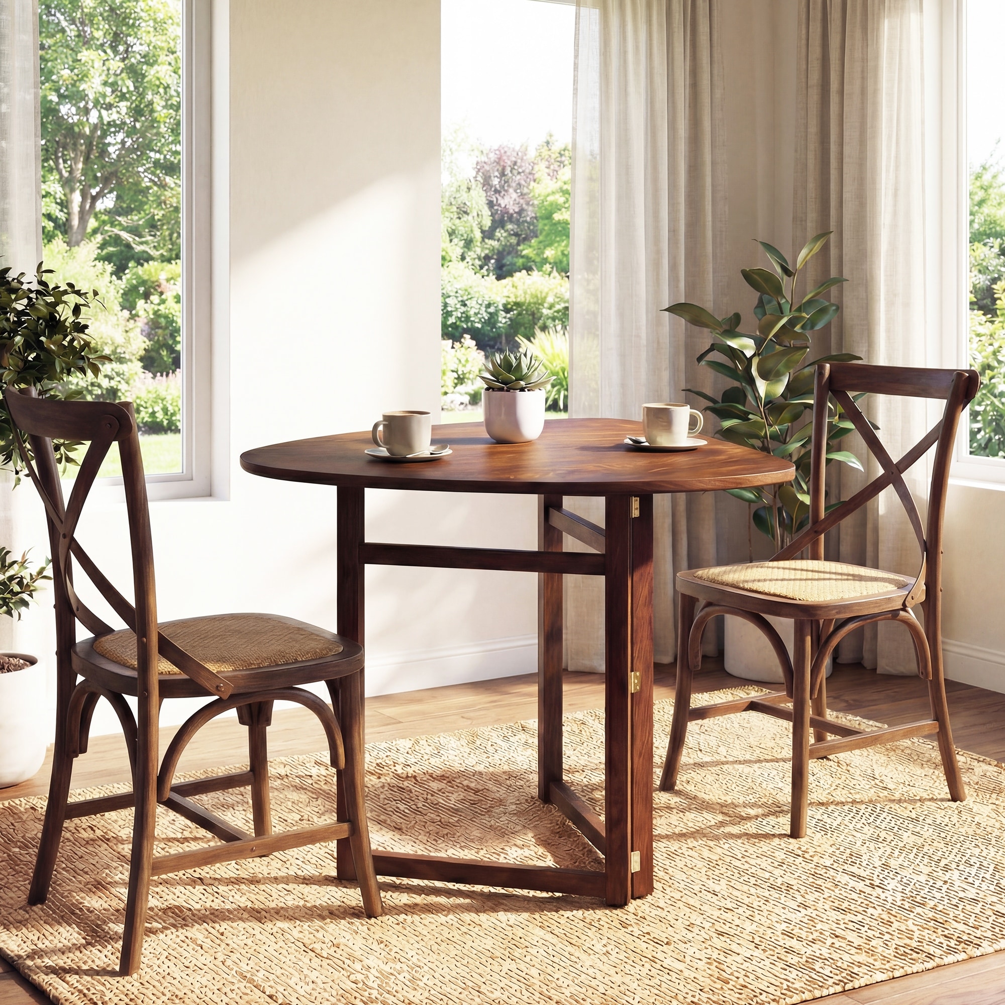 Gymax-Foldable-Dining-Table-w-