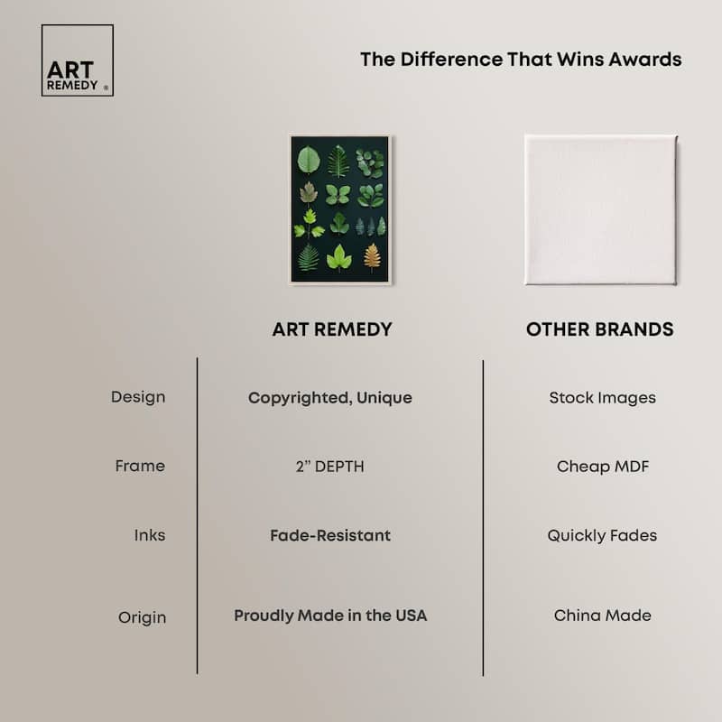 Leaf Library I Canvas by Art Remedy