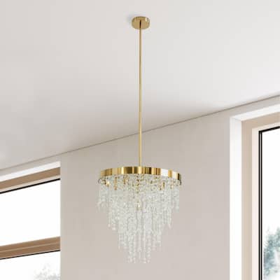 Classic Home Kristen Brass Chandelier