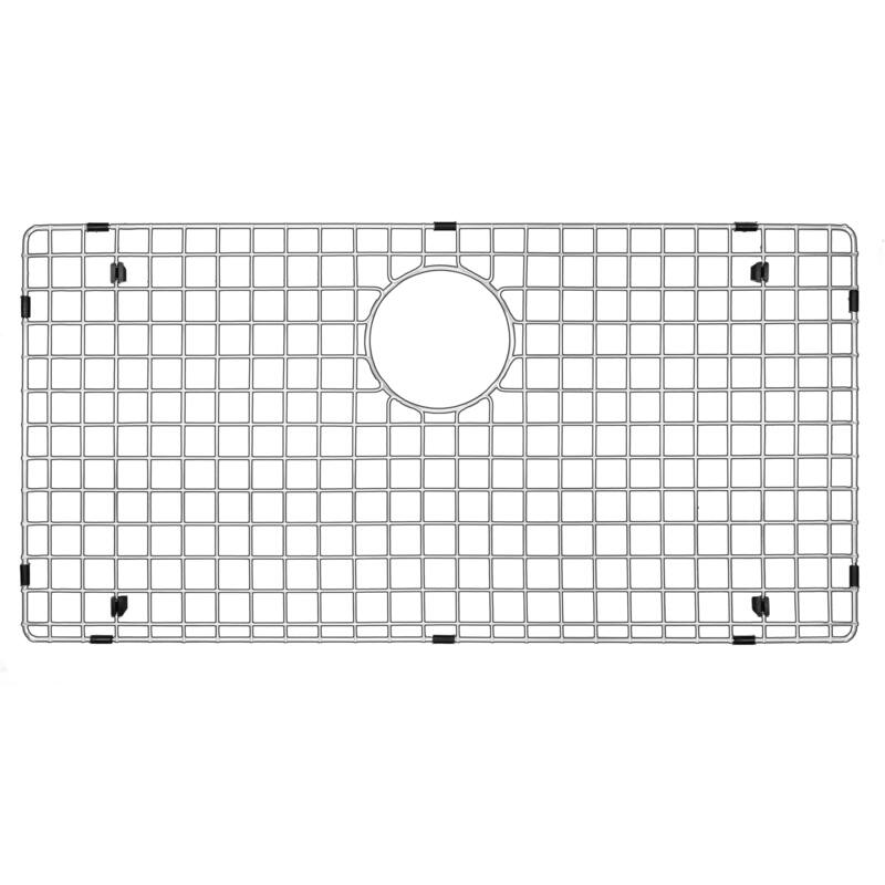Karran Stainless Steel Bottom Grid 28 1/4" x 14 1/4" fits on QT-812 and QU-812 - Silver