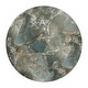 preview thumbnail 10 of 15, Poly & Bark Treso Round Concrete Coffee Table with Marble Finish
