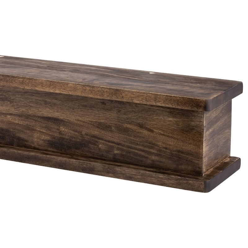 Cottage Mantel - 48" - Dark Chocolate