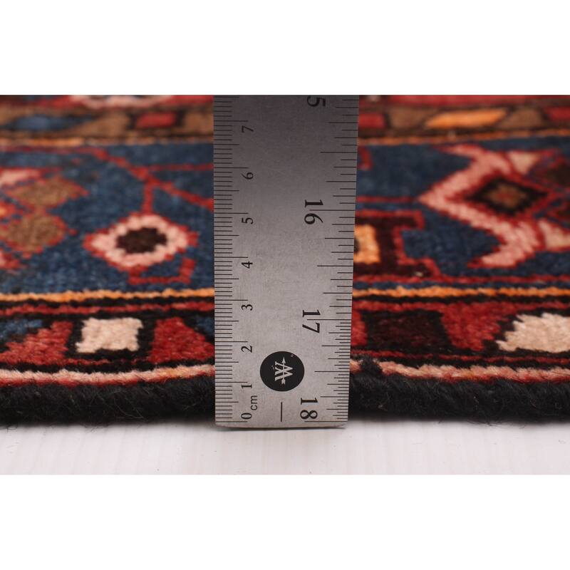 ECARPETGALLERY Hand-knotted Andelz Red Wool Rug - 4'3 x 6'11