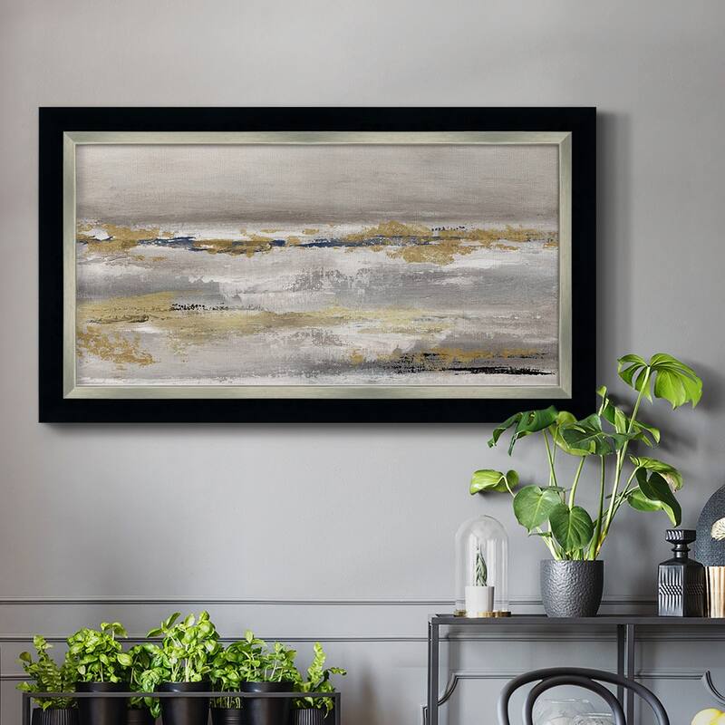 Golden Fog Premium Framed Canvas- Ready to Hang