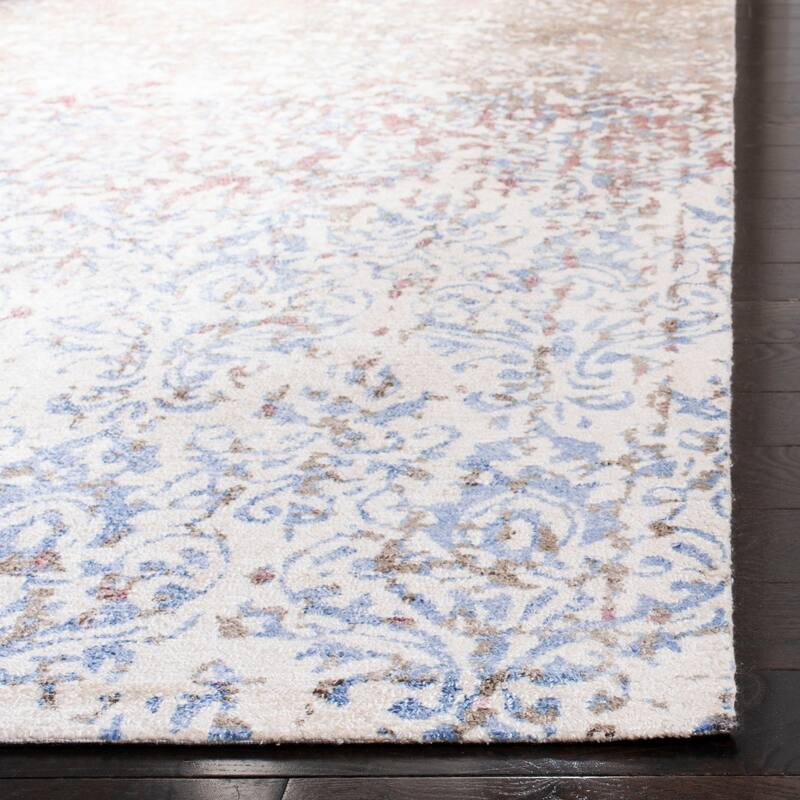 SAFAVIEH Hand-knotted Expression Dagrund Vintage Abstract Viscose Rug