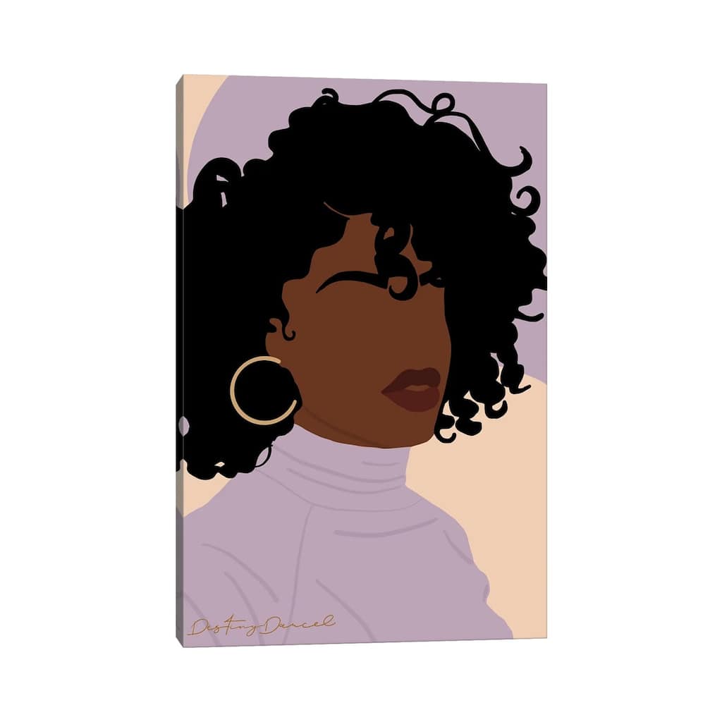 iCanvas "Perfect Hair Day" by Destiny Darcel Canvas Print