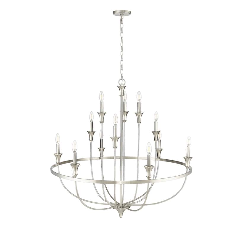 Millennium Lighting 28012 Emery 12 Light 40" Wide Taper Candle Style